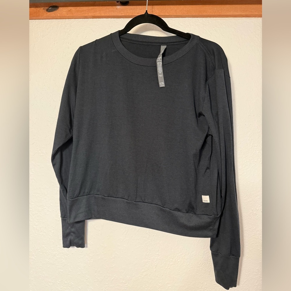 Vuori Long Sleeve Tee - Dark Gray
